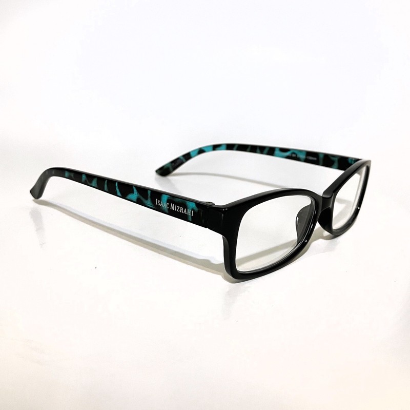 Isaac Mizrahi Frames IM31298B000 51[]16 - 139mm Black Teal Rectangle gallery