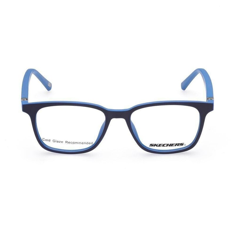 Skechers SE1174 091 Matte Blue Unisex Plastic Eyeglasses Frame 48-15-130 SE 1174