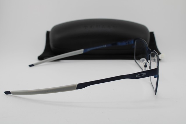 NEW OAKLEY OX3232-0454 BASE PLANE MIDNIGHT BLUE GREY AUTHENTIC EYEGLASSES 54-17 gallery
