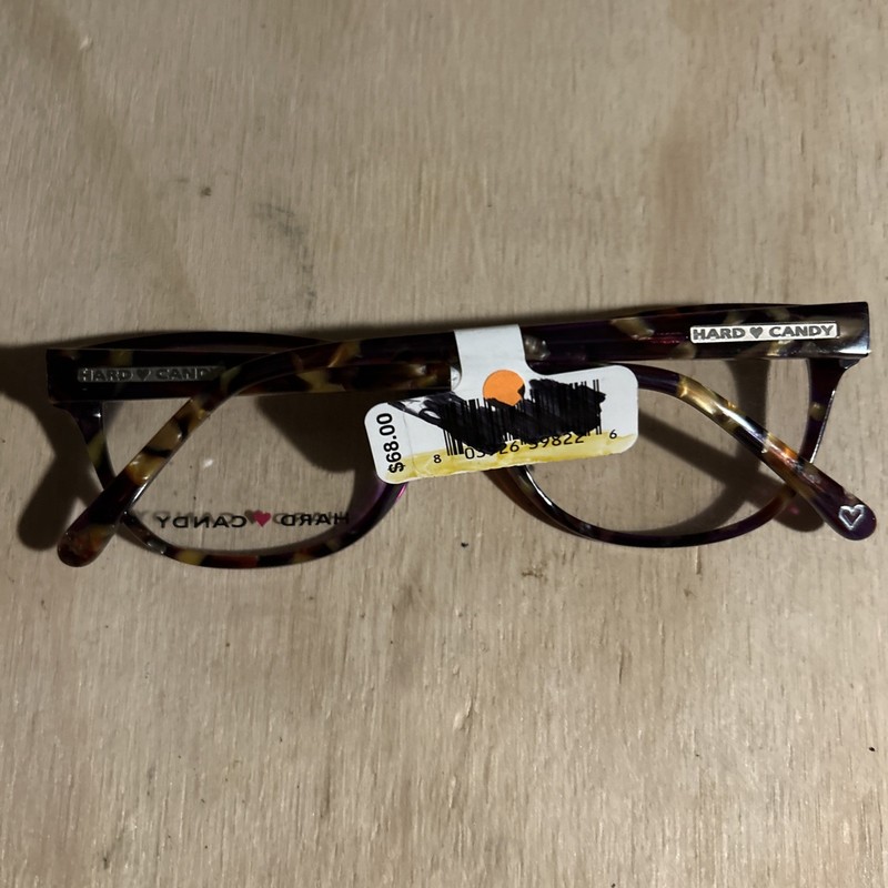 Hard Candy HC11 Purtt Womens Purple Full Rim Eyeglasse 52-14-135 Frames Only gallery