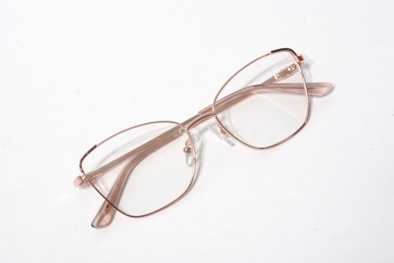 GUESS GUWO2348B Gold Metal Cat Eye Eyeglasses Frames 51-16-135 B240 gallery