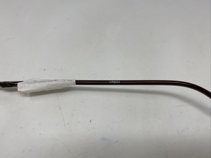 Via Roma VR534 BRN 46-18-140 Brown Metal Full Rim Eyeglasses Frame 5588 gallery