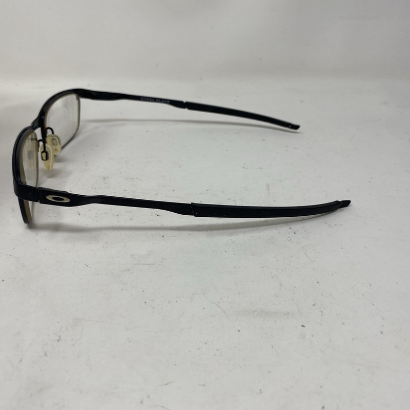 Oakley OX3222-0154 STEEL PLATE Powder Coal 54-18-141 Black Eyeglasses Frame CV00 gallery