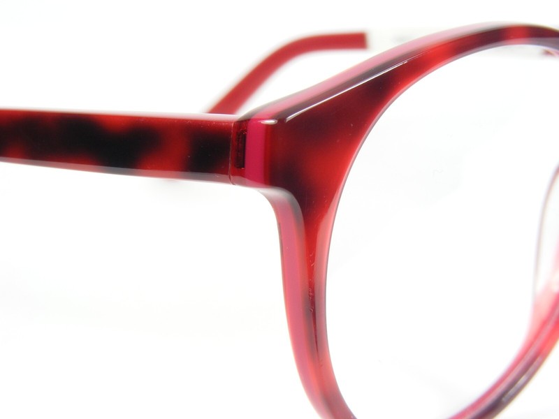 Opdo 2556-2 TORTOISE / RUBY RED EYEGLASSES GLASSES FRAME 49-22-135mm Germany gallery