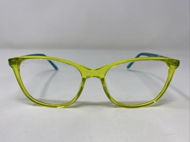 SIXXIS F1735 C8 52-17-140 Neon Yellow/Deep Blue Full Rim Eyeglasses Frame R26