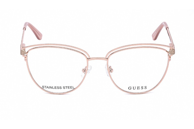 NEW Guess GU2685 028 Rose Gold 53mm Eyeglasses gallery