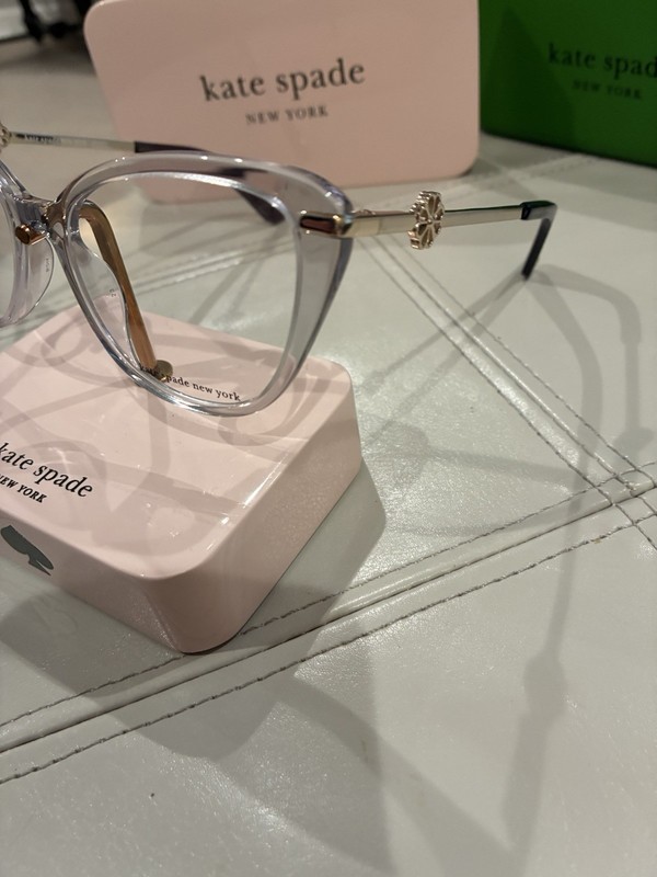 Kate Spade New York Women's FLAVIA KB7. Eyeglasses Color: 0KB7 Grey gallery