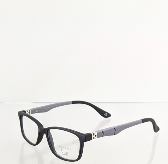 New Primary Kids Eyeglasses PK 153 Black & Grey 43mm Frame