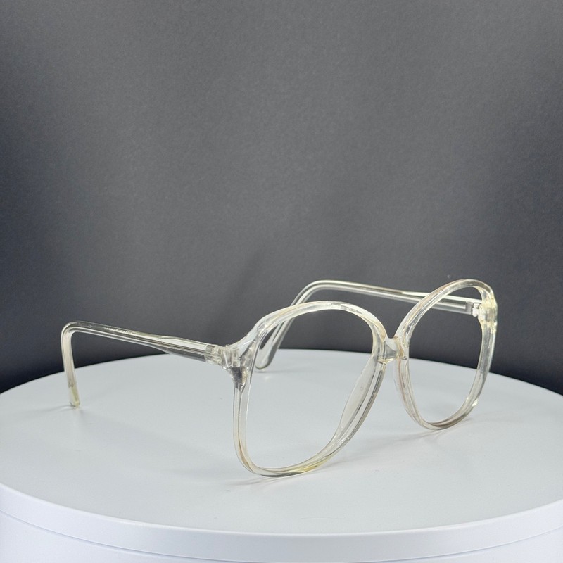 VTG UNBRANDED CHILE 4 Womens Clear Square Full Rim Eyeglasses FRAMES ONLY