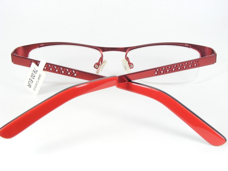 OU94.112.03 CHERRY RED EYEGLASSES GLASSES METAL FRAME 43-15-129mm Germany gallery