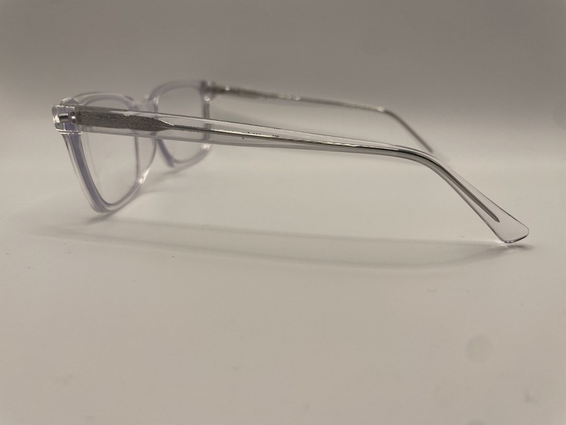 PAIR EYEWEAR THE KIRBY 049 54-17-140 CLEAR EYEGLASS FRAMES + 2 TOPPERS W/CASE gallery
