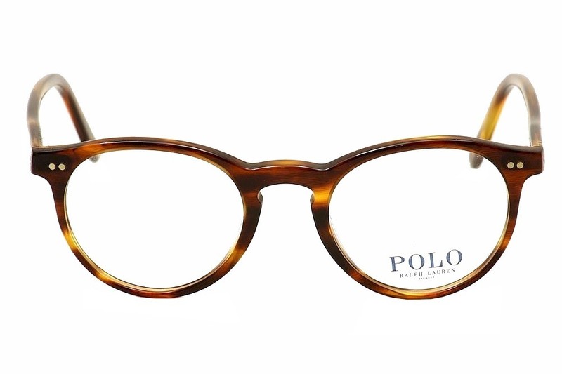 Polo Ralph Lauren Eyeglasses PH2083 2083 5007 Havana Striped Optical Frame 48mm gallery