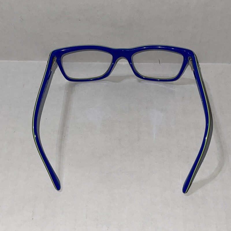 Ray-Ban RB 1536 3600 Black Blue Green Rectangle Eyeglasses Frames 48-16-130 6948 gallery