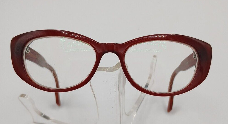 Schnuchel Eyeglasses Brown Oval Made In Germany 4100 1564 49-17 135 Germany