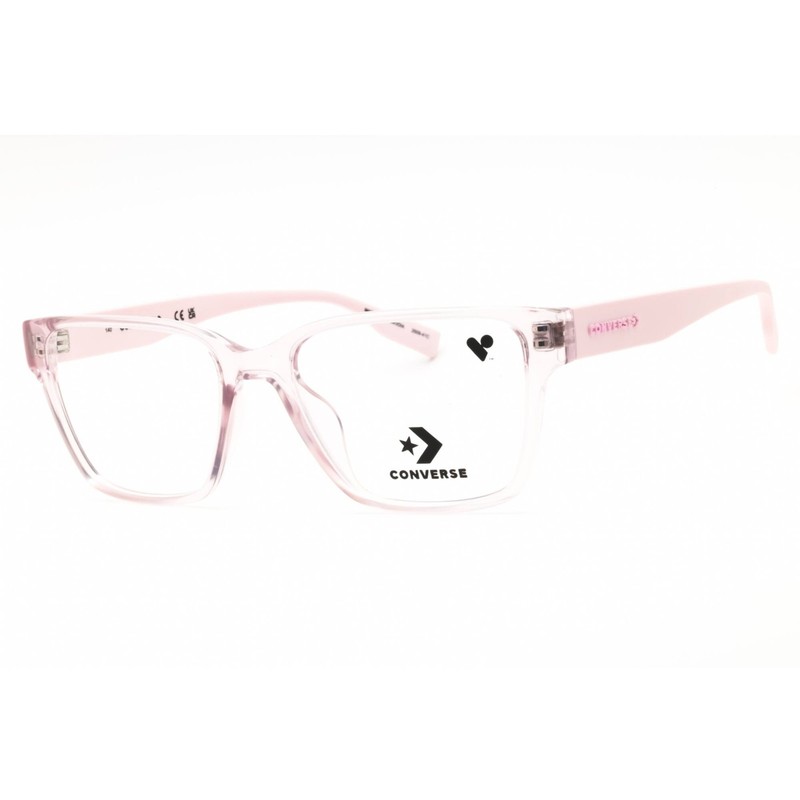 Converse Women's Eyeglasses Crystal Pink Injected Propionate Frame CV5017 681