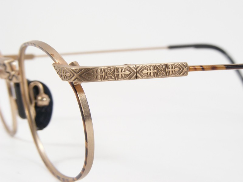 Vintage CHAI 8 So1 F12 UNIQUE RARE EYEGLASSES GLASSES FRAME 46-22-154mm (NOTES) gallery