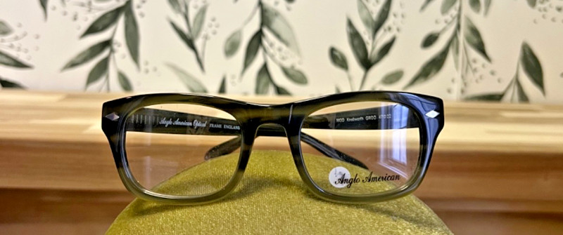 ANGLO AMERICAN KNEBWORTH. GREEN. 47-22. HANDMADE IN ENGLAND. BEAUTIFUL/ STURDY gallery