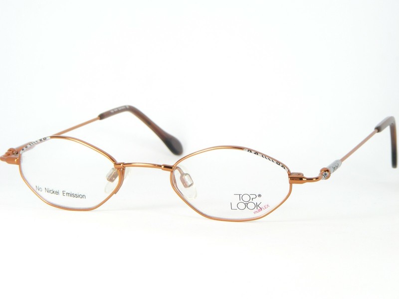 TOP LOOK multiFLEX 5094 Col.3 COPPER /OTHER EYEGLASSES GLASSES FRAME 40-18-130mm