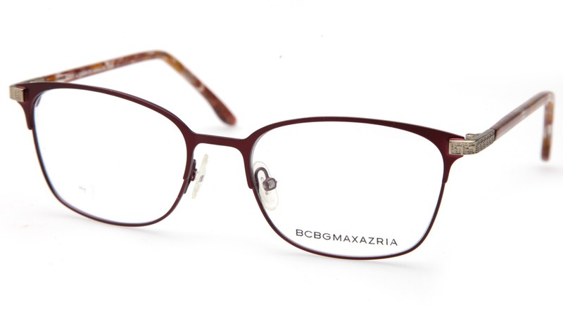 NEW BCBGMAXAZRIA ANNALISE Wine EYEGLASSES FRAME 52-17-135mm B38mm