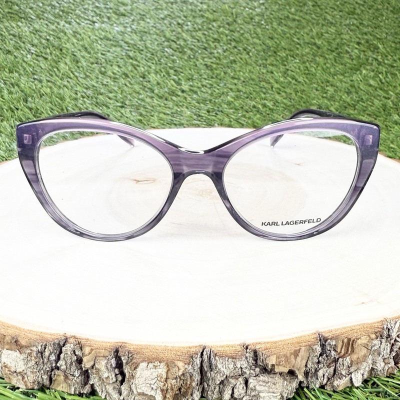 Karl Lagerfeld Eyeglasses Frames KL 976 026 Purple 54-18-140 Womens Cat-Eye