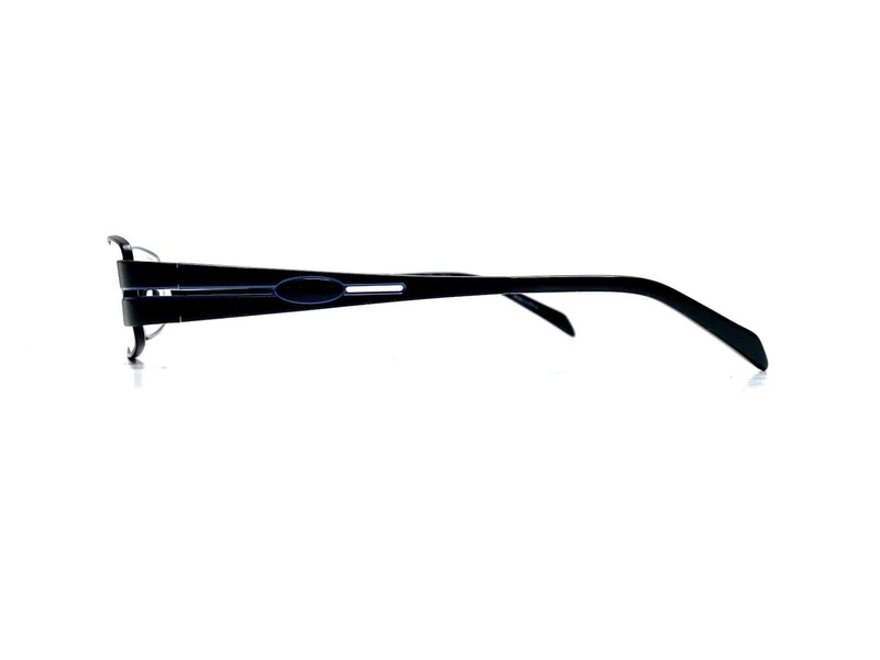 New Esprit Blue Rectangular Glasses Brown White Wide Temples ET9383 51 16 130 gallery