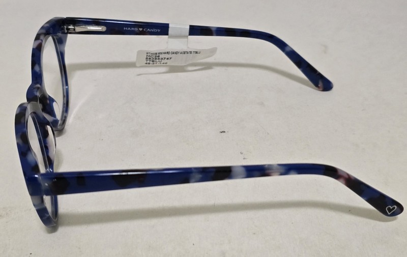 Hard Candy Eyeglasses Eye Glasses Frames HC26 TTBLU 48-21-140 gallery