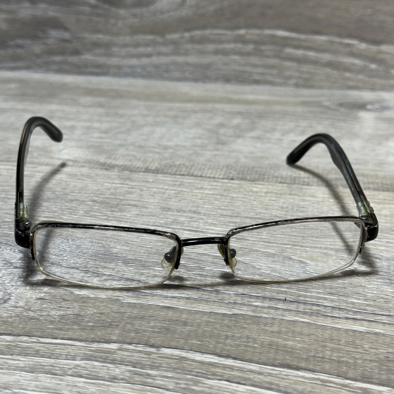 Ray-Ban RB 8588 Titanium Eyeglass Frames 52-18-140 Semi Rimless Black gallery