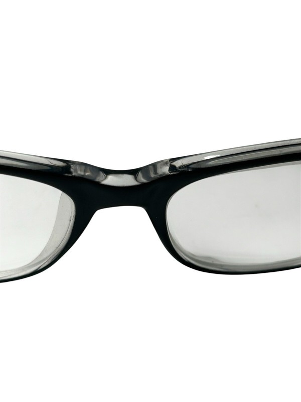 CANNY VISION Black on Crystal LINDA Eyeglasses 51-18-140 Frames Only gallery