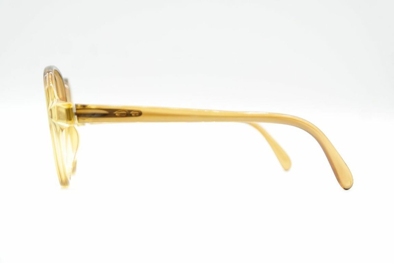Vintage Terri Brogan 8766 Brown Oval Glasses Frame Eyeglasses NOS gallery