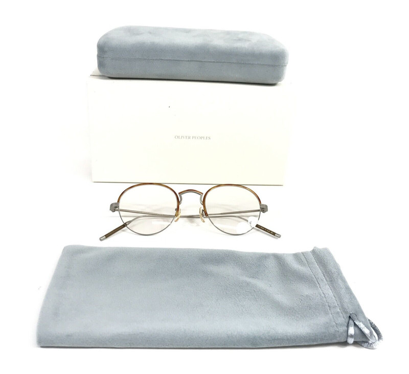Oliver Peoples x Takumi Eyeglasses Frames OV1290T 5036 TK-6 Silver 47-22-145