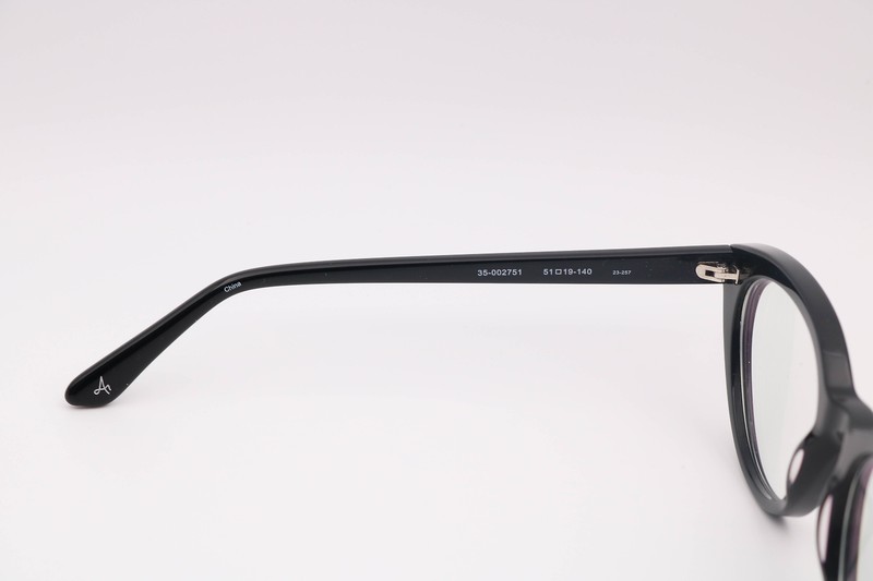 Amelia E Marcia Black Cat Eye 35-002751 Eyeglasses Frames 51-19-140 gallery