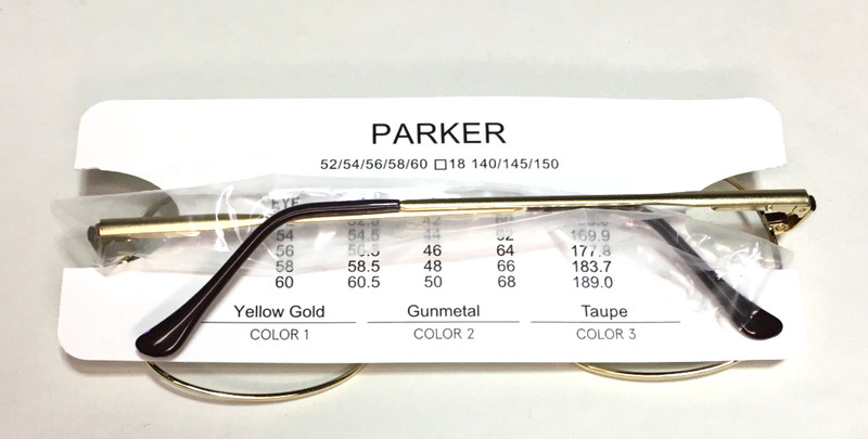 Durango Series Eyewear 60-18-150 XXL Yellow Gold Full Rim Glasses/Frames gallery