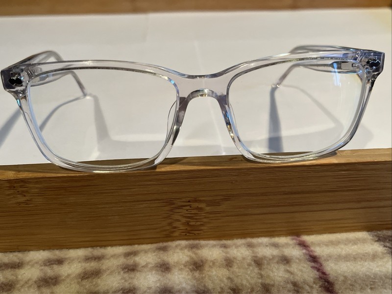 Pair The Kirby Clear Square 049 Eyeglasses Frames 54-17-140 Mens Womens