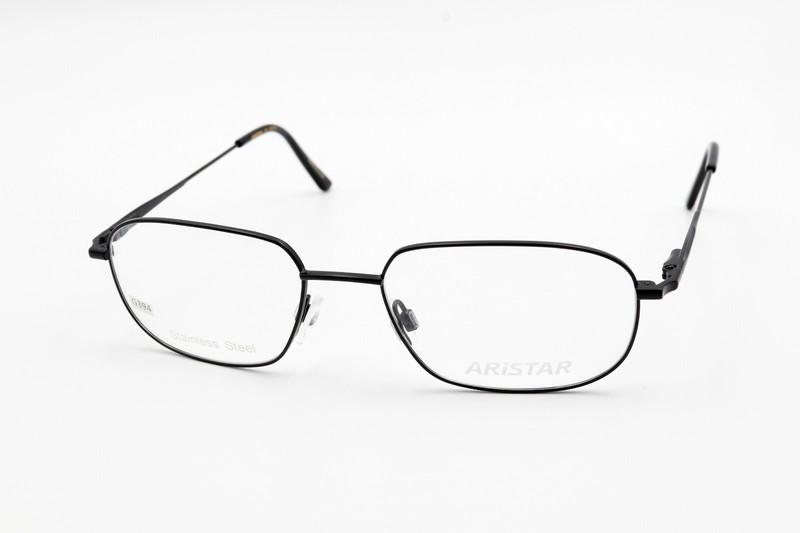 ARISTAR by Charmant AR18632 538 Satin Black 53-18-140 Frames Flex with Case G394