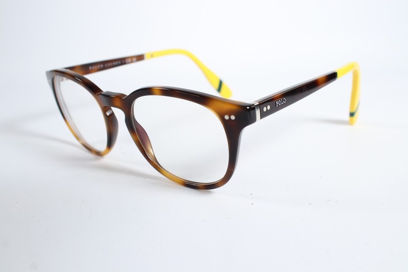 Ralph Lauren PH 2267 Mens Havana 6089 Full Rim Plastic Glasses Eyeglasses Frames