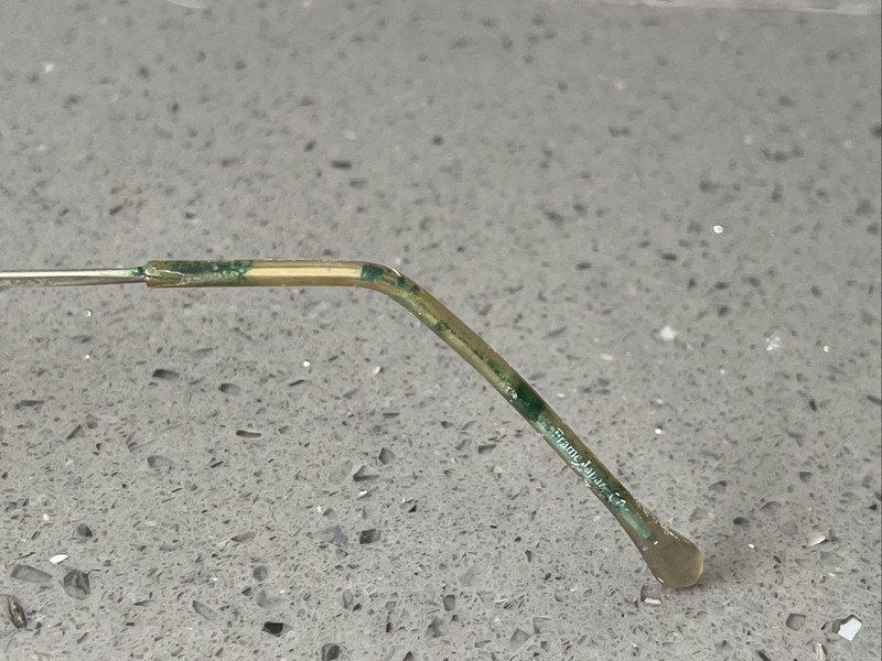 Marchon Eyeglasses Frames ONLY Tres Jolie 42 Shiny Palladium Rimless 50-18-130 gallery