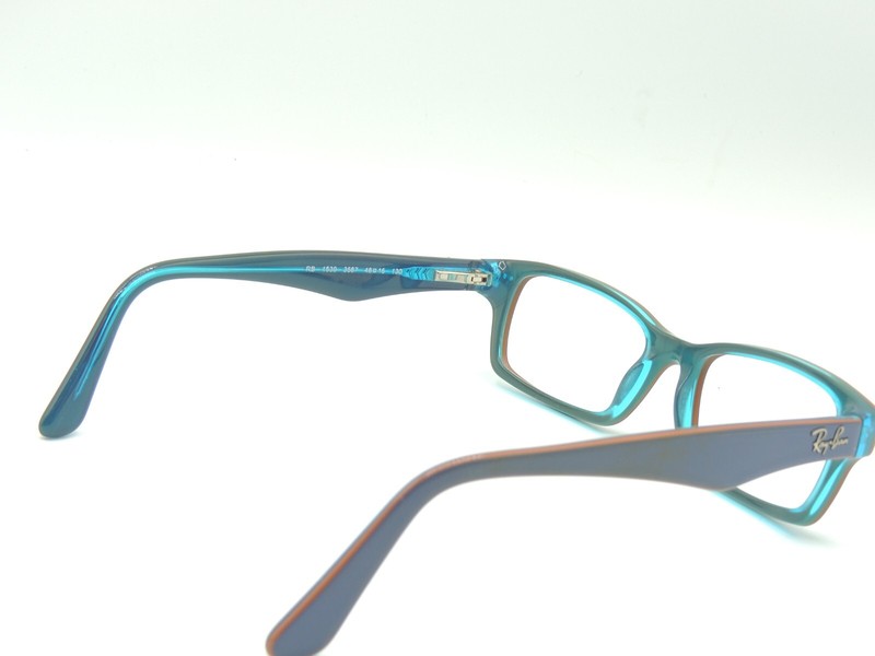 Ray Ban RB 1530 3587 Blue Turquoise Kids Eyeglass Frames gallery
