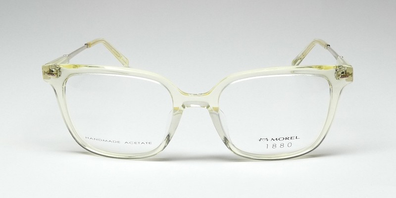 NEW MOREL 1880 60125M GLASSES SQUARE PLASTIC MENS 53-20-145 FRANCE FULL-RIM gallery