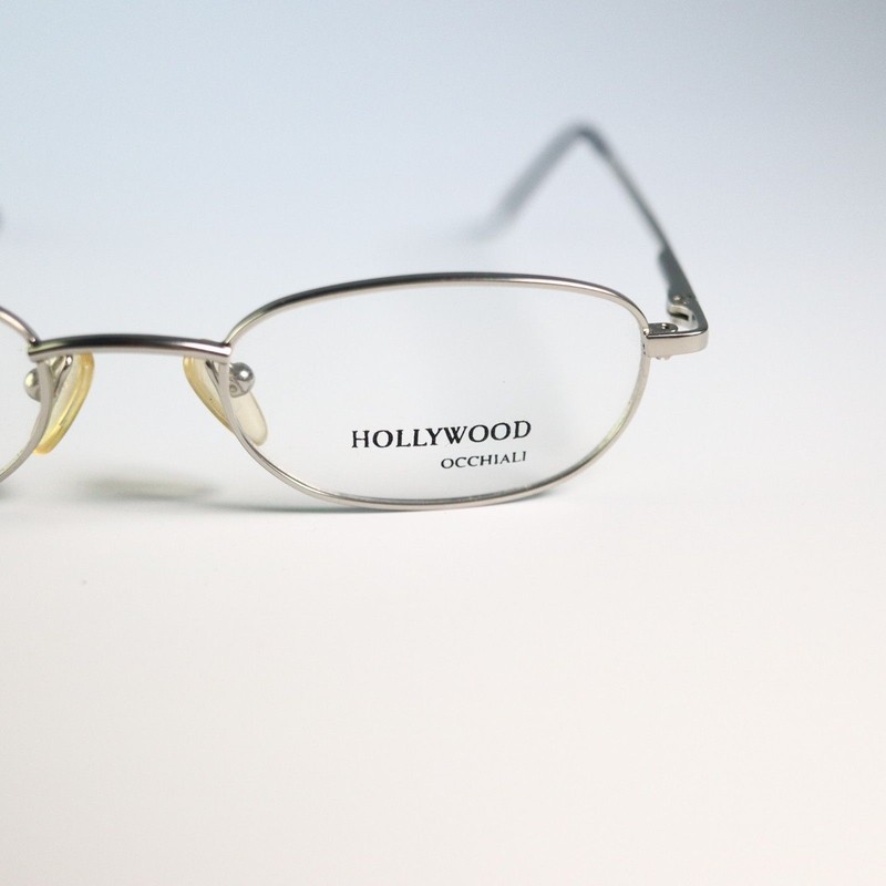 Hollywood occhiali shaded palladium & nickel slim oval HQ 025 50-18 140 N14 gallery