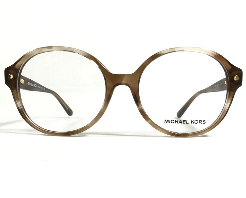 Michael Kors Eyeglasses Frames MK4041 3235 Kat Brown Round Full Rim 51-17-135