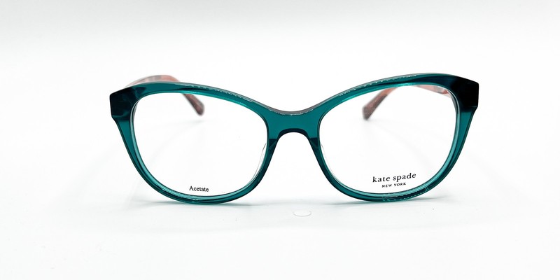 NEW KATE SPADE NEW YORK NATALY 1ED GREEN AUTHENTIC EYEGLASSES 51-17 gallery