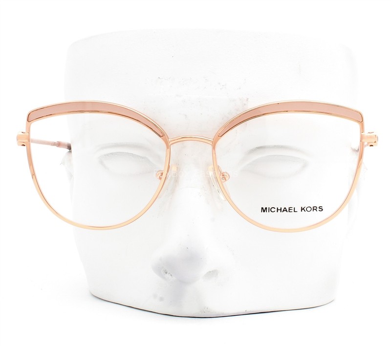 Michael Kors Napier Eyeglasses Glasses MK 3072 1108 Rose Gold 54mm with Case