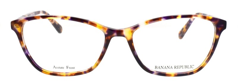 Banana Republic Bree DEX Women's Eyeglasses Frames 53-16-135 Brown Violet Havana gallery