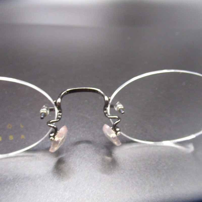 Joseph Abboud Eyeglass Frames JA16749 Rimless Gunmetal Black 10mm Bridge Japan gallery