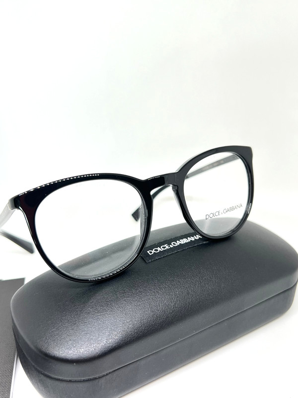 DOLCE & GABBANA DG 3269 501 Unisex Eyeglasses 51-21-140 Black 100% Authentic gallery