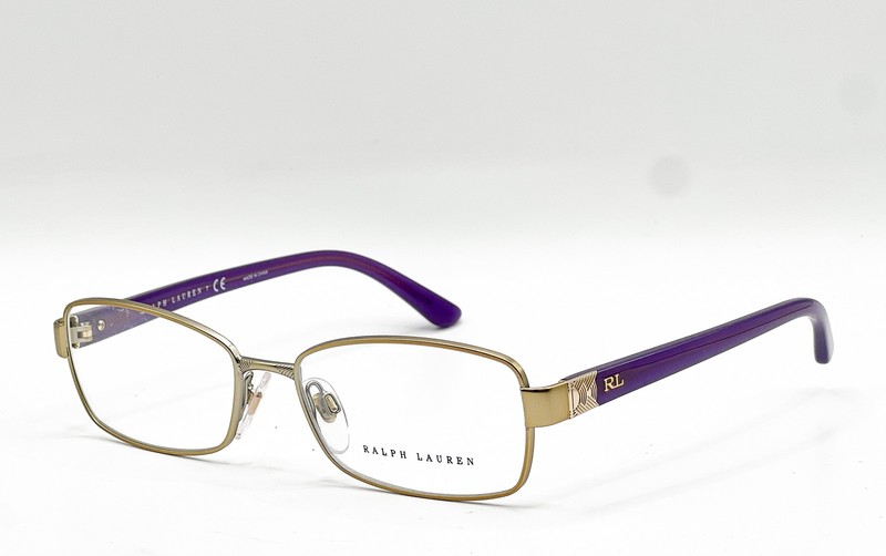 NEW RALPH LAUREN RL 5079 9169 MATTE PALE GOLD AUTHENTIC EYEGLASSES 52-16