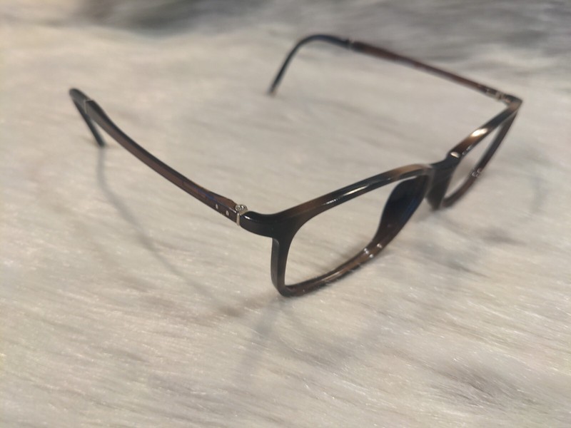 Wired Eyeglass Frames Havana/Brown Tortoise & Gold 6056 53[]15-140 No Lenses gallery