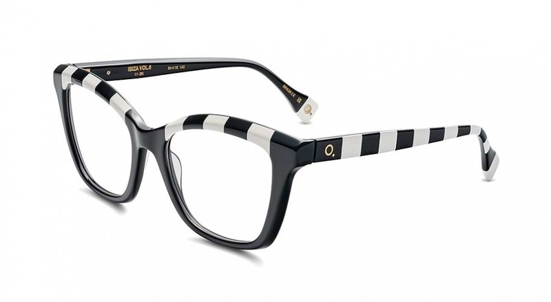 NEW Etnia Barcelona IBIZA 11 Eyeglasses Black 100% AUTHENTIC