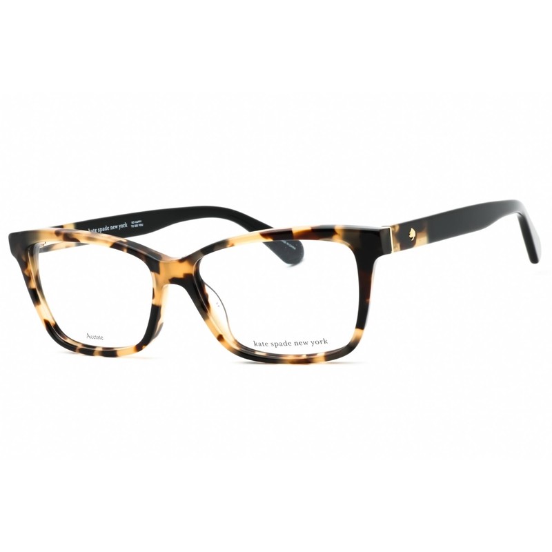 Kate Spade Women’s Eyeglasses Havana Black Full Rim Rectangular Camberly 0581 00