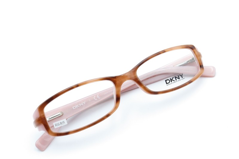 DKNY DY 4593 3410 Brown Tortoise/Pink 51-16-135 Eyeglass Frames Flex Hinges R689